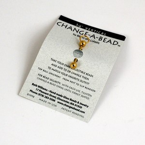 "Change-a-Bead forgyldt 3/4"", 19mm"