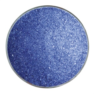 Bullseye Indigo blå Opal Frit Fin 0148-0001, 2.225kg
