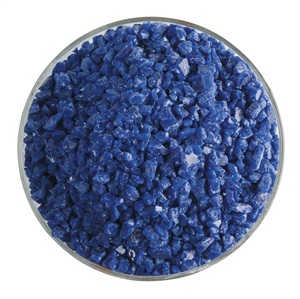 Bullseye Indigo Blå Opal Frit 0148-0003. 2,225g