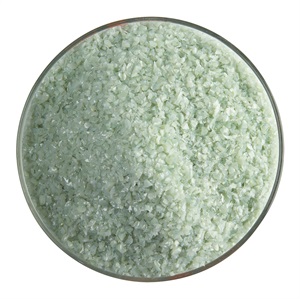 Bullseye Celadon Grøn. Frit Mellem. 0207-0002  0.455kg