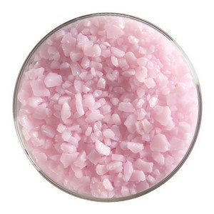 Bullseye Blød Pink Opal Frit Grov. 0421-0003  2.225kg