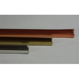 U-Profil Zink 4 x 4mm, 1,8m