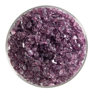 Bullseye Violet/Lavendel Transparent Frit Grov. 1428-0003  2.225kg