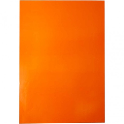 Glanspapir, 32x48 cm, orange, 25 ark