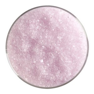 Bullseye Erbium Pink Transparent Frit Mellem. 1821-0002  2.225kg