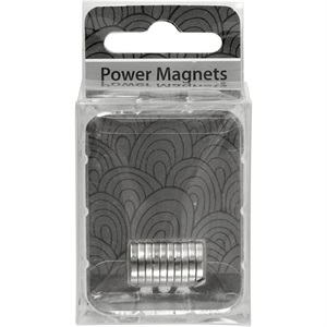 Powermagnet, 10 mm, 10 stk.