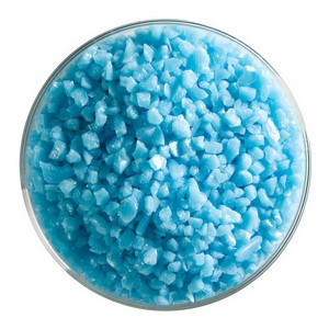 Bullseye Lys Cyan Opal Frit Grov. 0216-0003  2.225kg