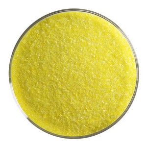 Bullseye Citron-Gul Opal Frit Fin 0120-0001, 2.225kg