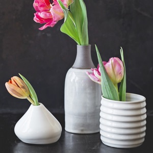 Botz glasur til keramik, Opal Hvid. Vaser