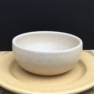 Botz Stentøjglasur til keramik, Beige Granit. Lille skål