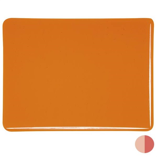 Bullseye 1025-0030 Lys Orange Transp. 3mm