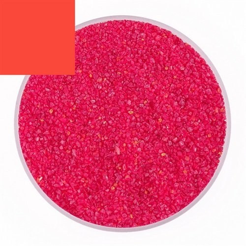 Float Frit Grenadine Rød 1065 Korn 3 Transp. 1000g