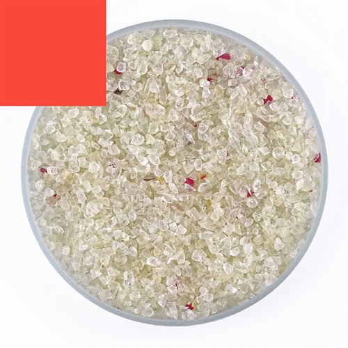 Float Frit Grenadine Rød 1065 Korn 4 Transp. 1000g