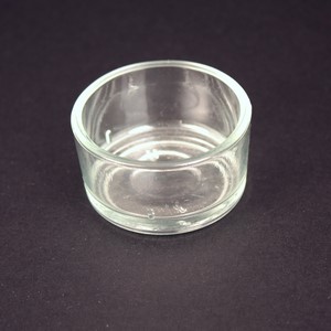 Glas Fyrfadsholder, 1stk