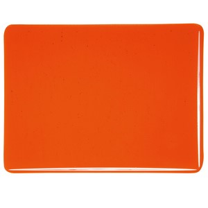 Bullseye 1125-0050 Orange Transp. 2mm.