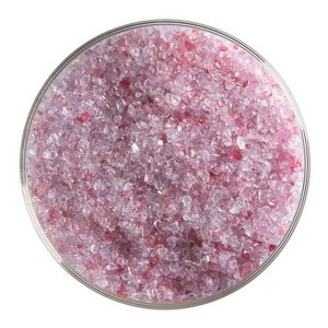 Bullseye Tyttebærrød Transparent Frit Mellem. 1311-0002  2.225kg