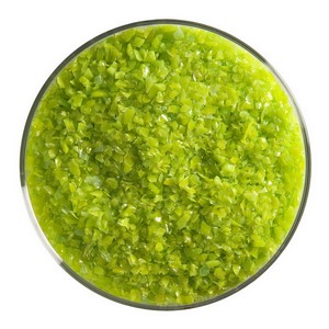 Bullseye Lime Grøn Opal Frit Mellem.  0126-0002  2.225kg